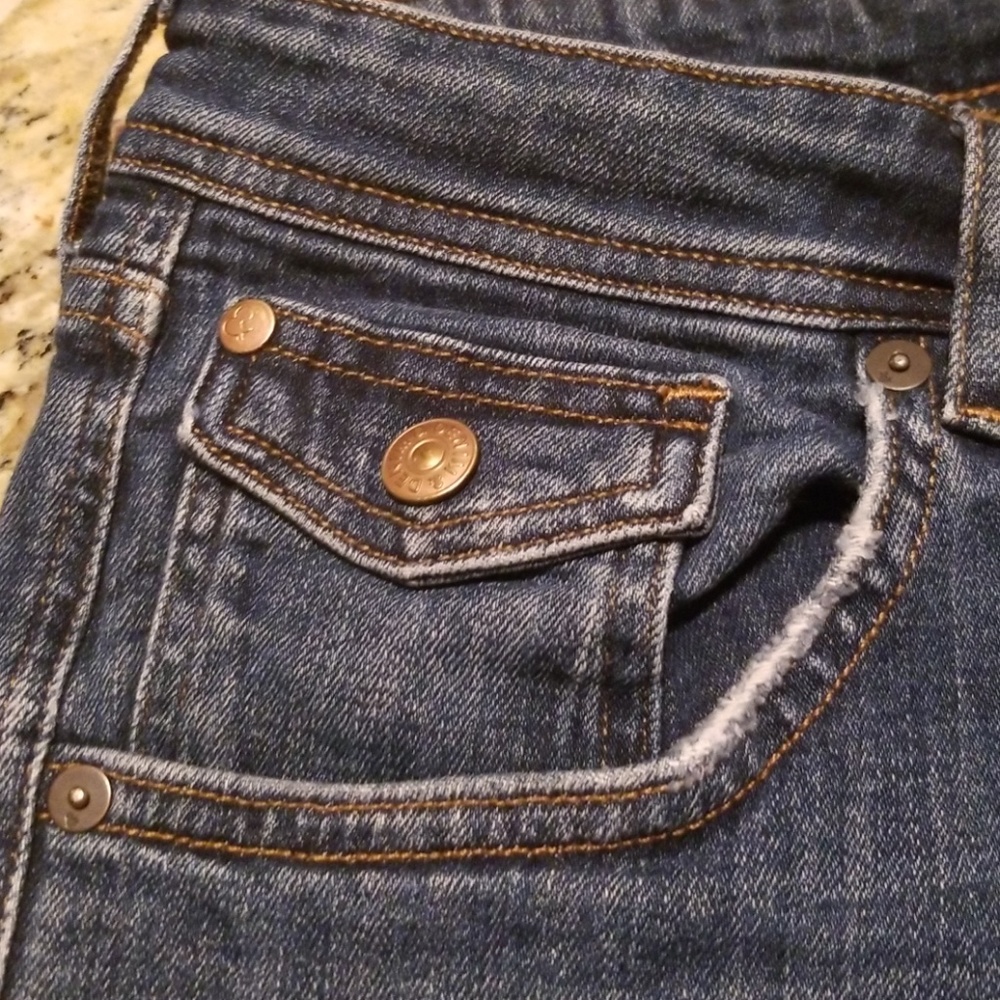 H&M Low Waist Denim Shorts Size 10 - Picture 5 of 5